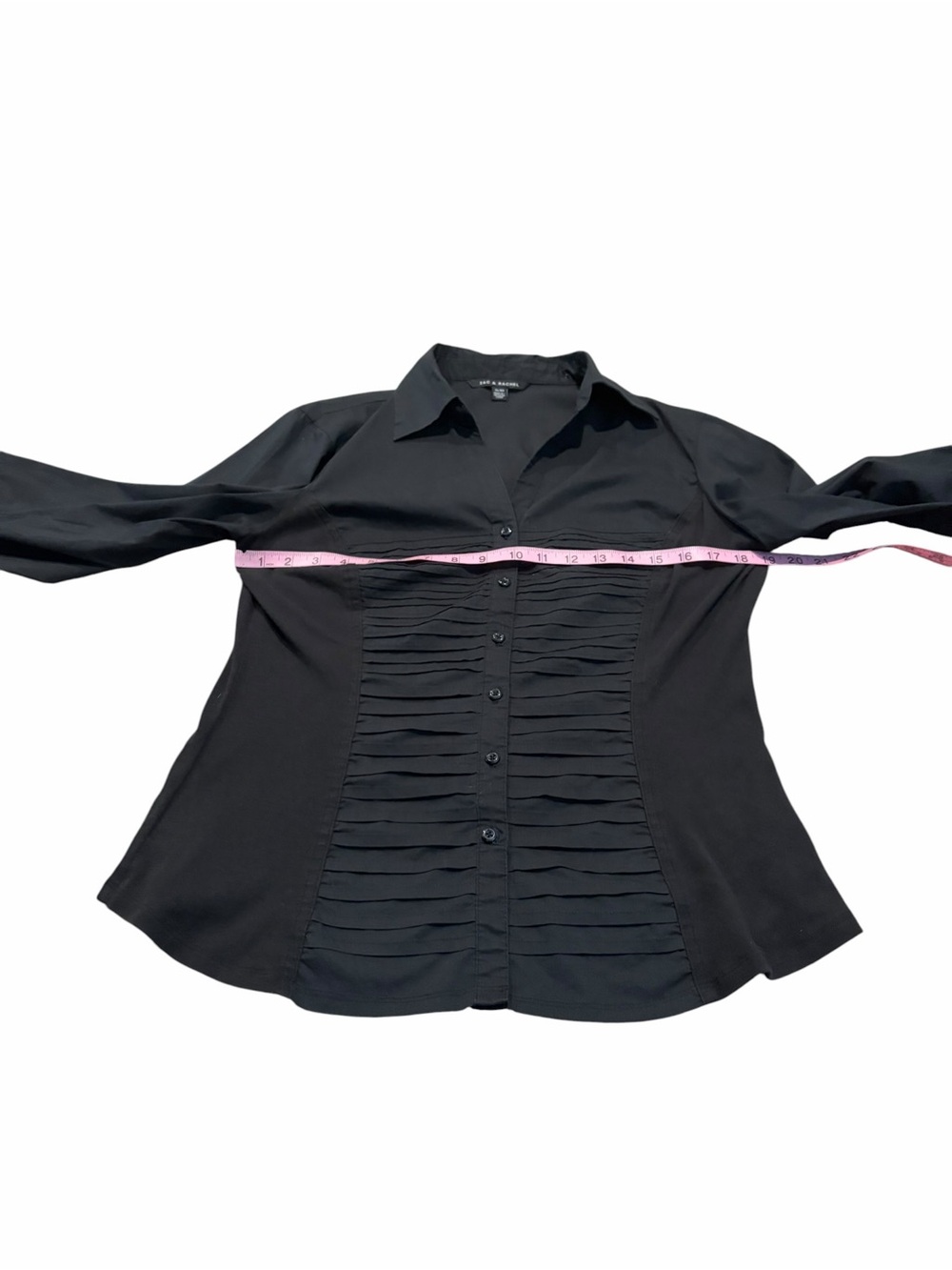 ZAC & RACHEL black button down top - Picture 3 of 6